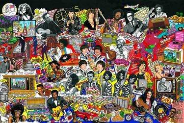 Original Pop Art Pop Culture/Celebrity Sculpture by Tilsitt Gallery