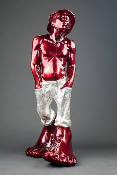 Original Figurative People Sculpture by Tilsitt Gallery