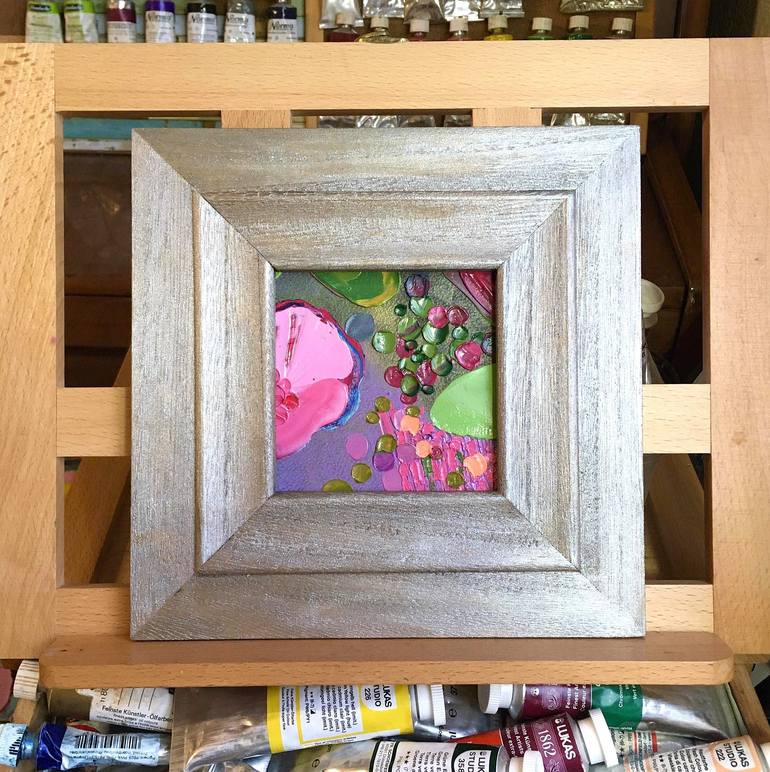 Original Illustration Floral Painting by Elana Solodka