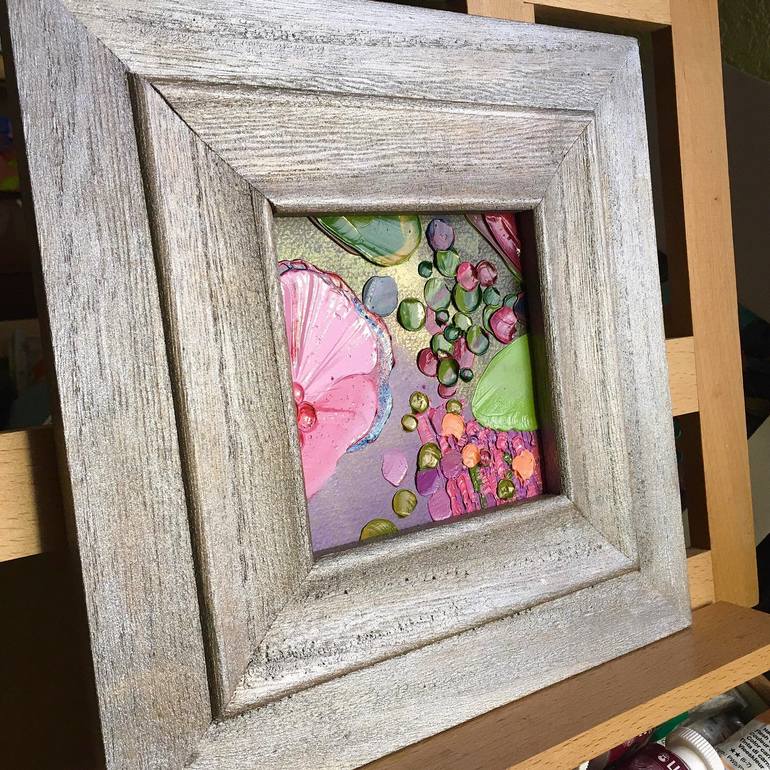Original Illustration Floral Painting by Elana Solodka