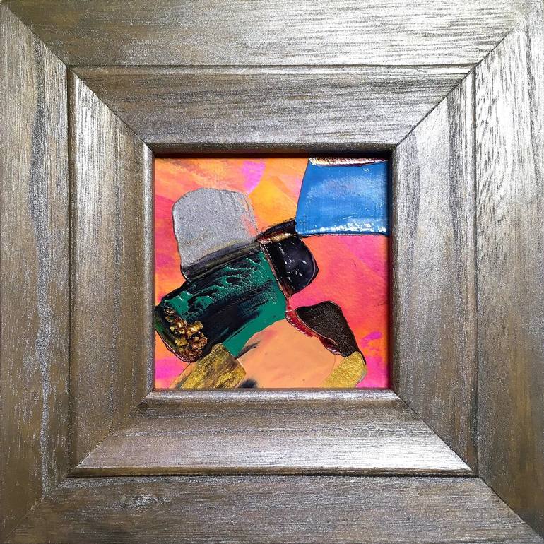 Original Art Deco Abstract Paintings by Elana Solodka