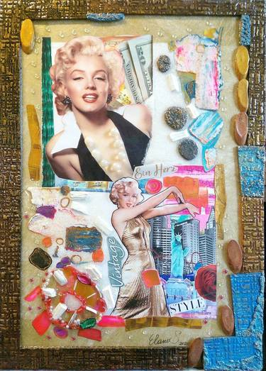 Marilyn Monroe. Collage thumb