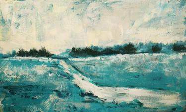 Original Impressionism Landscape Paintings by Edyta Galan