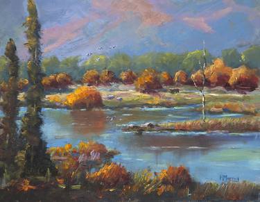 Original Fine Art Landscape Paintings by R Murray