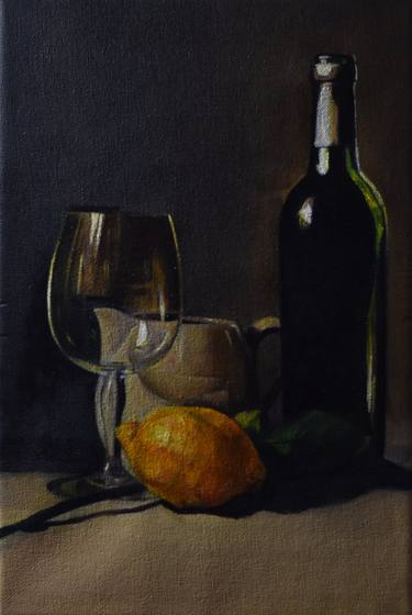 Print of Food & Drink Paintings by Andres Alfonso