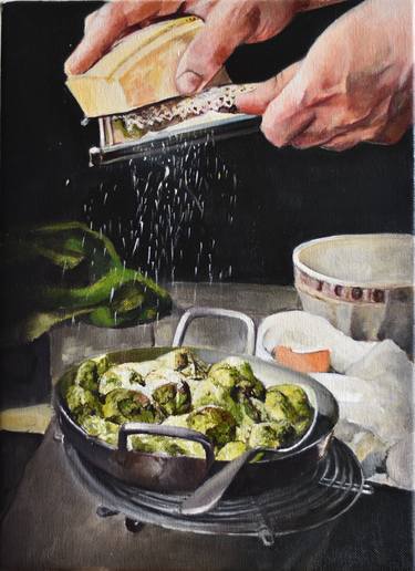 Print of Cuisine Paintings by Andres Alfonso