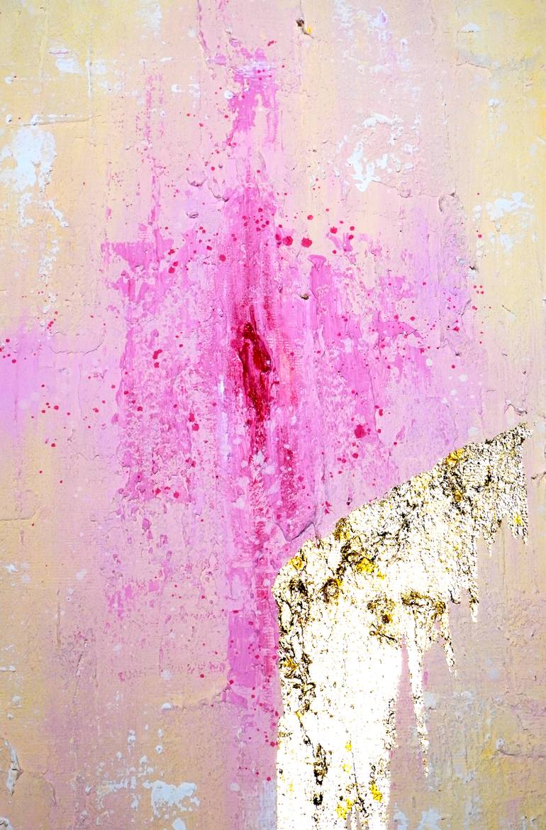 Original Abstract Expressionism Erotic Painting by Katerina Urech