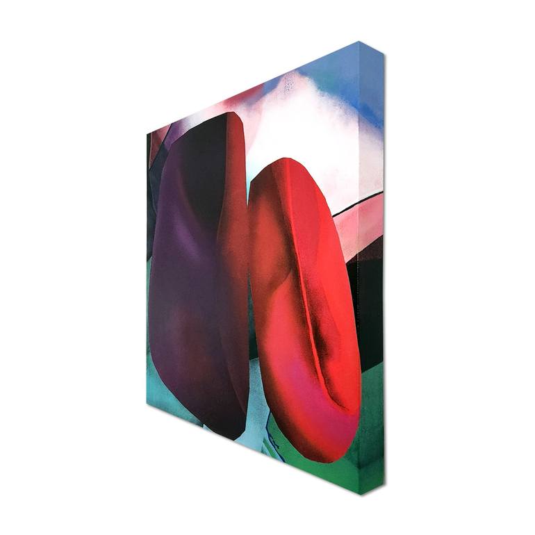 Original Minimalism Abstract Painting by Vanessa Storoniak