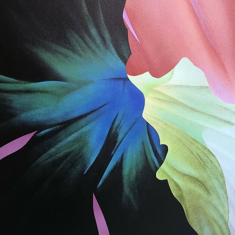 Original Abstract Nature Painting by Vanessa Storoniak