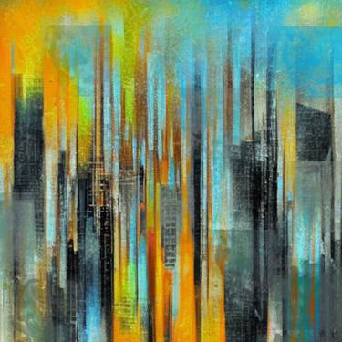 Print of Abstract Architecture Digital by Anna Vaasi