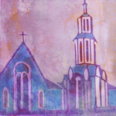 Print of Abstract Architecture Digital by Anna Vaasi