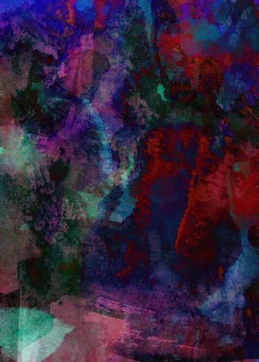 Print of Modern Abstract Digital by Anna Vaasi