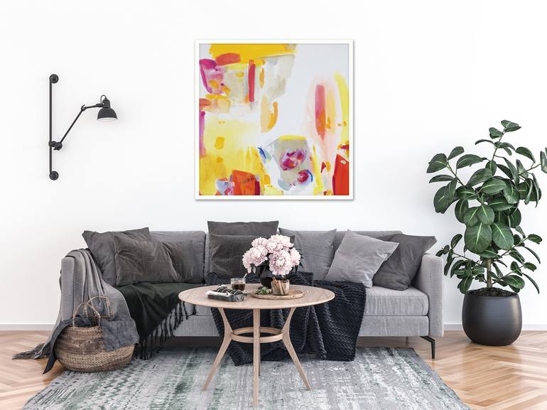 Original Contemporary Abstract Painting by Kathryn Sillince