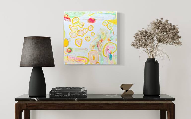 Original Abstract Expressionism Abstract Painting by Kathryn Sillince