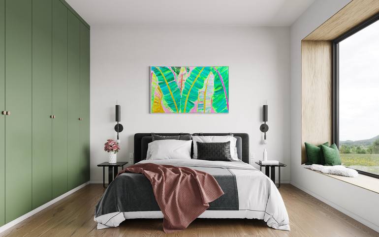 Original Abstract Nature Painting by Kathryn Sillince