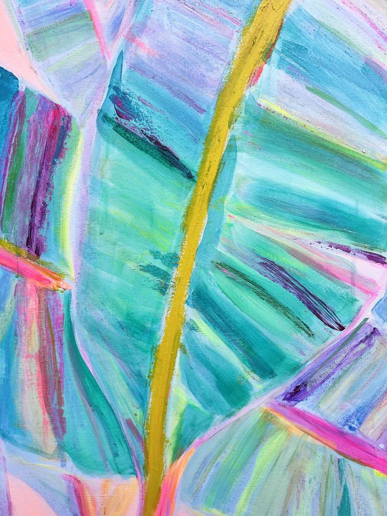 Original Cubism Nature Painting by Kathryn Sillince