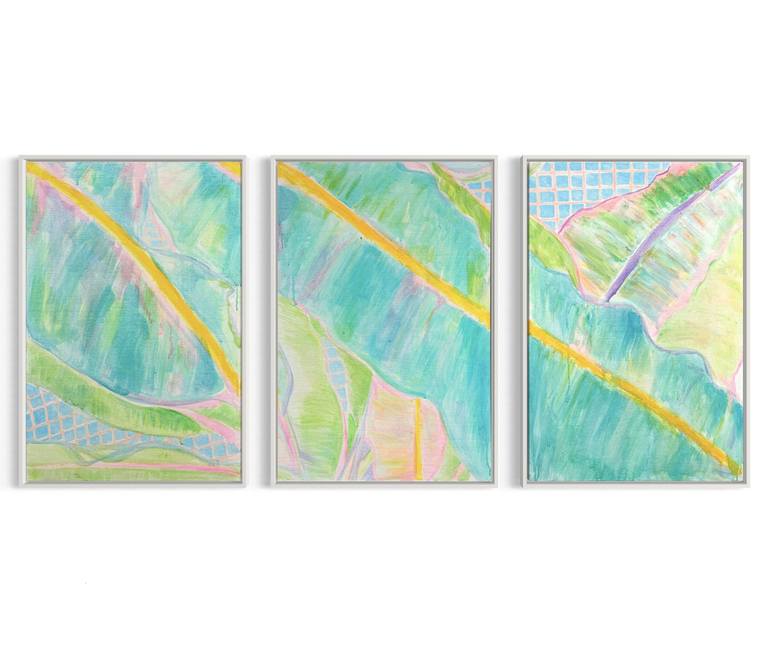 Original Abstract Expressionism Nature Painting by Kathryn Sillince