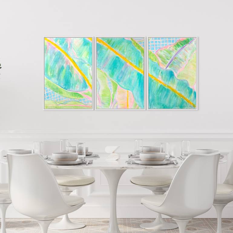 Original Abstract Expressionism Nature Painting by Kathryn Sillince