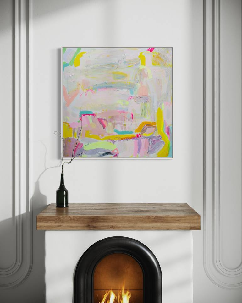 Original Abstract Expressionism Abstract Painting by Kathryn Sillince