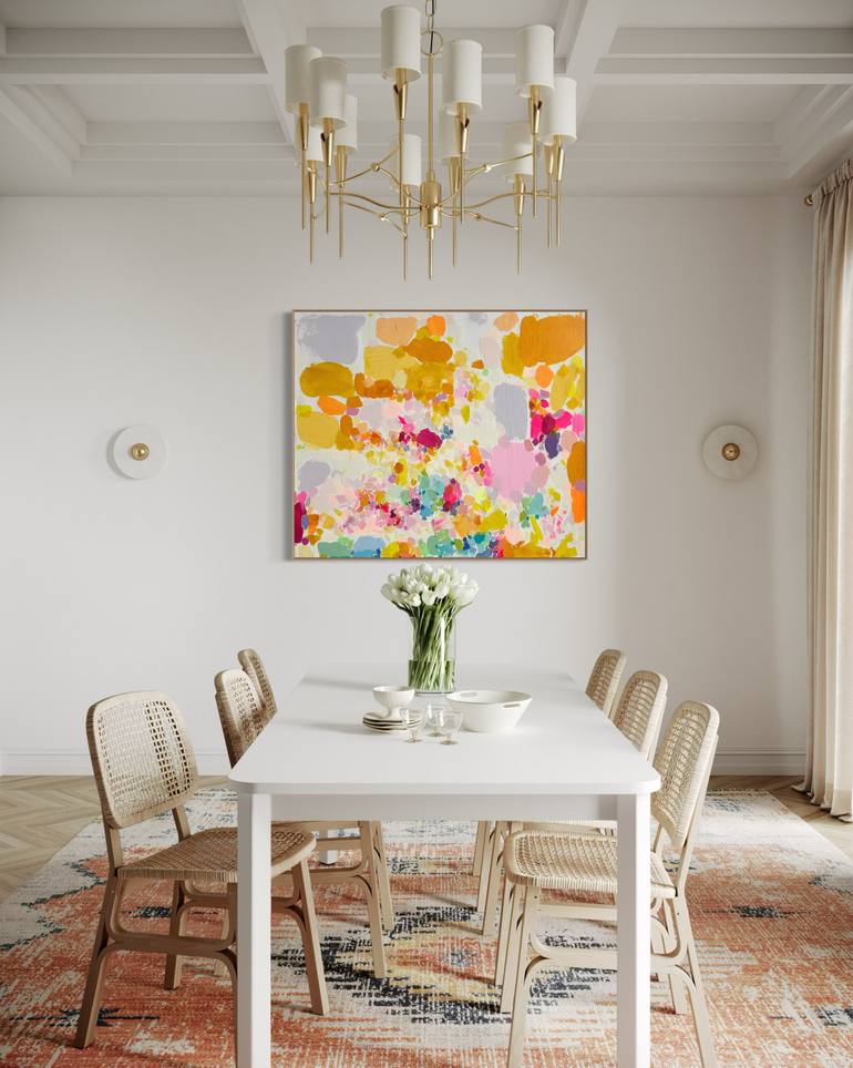 Original Abstract Expressionism Abstract Painting by Kathryn Sillince