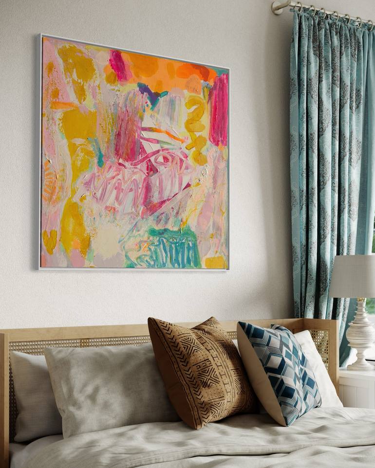 Bring It On' Painting by Kathryn Sillince | Saatchi Art Belgium