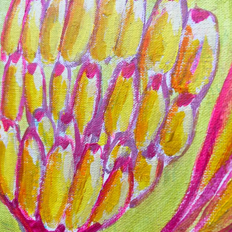 Original Contemporary Floral Painting by Kathryn Sillince