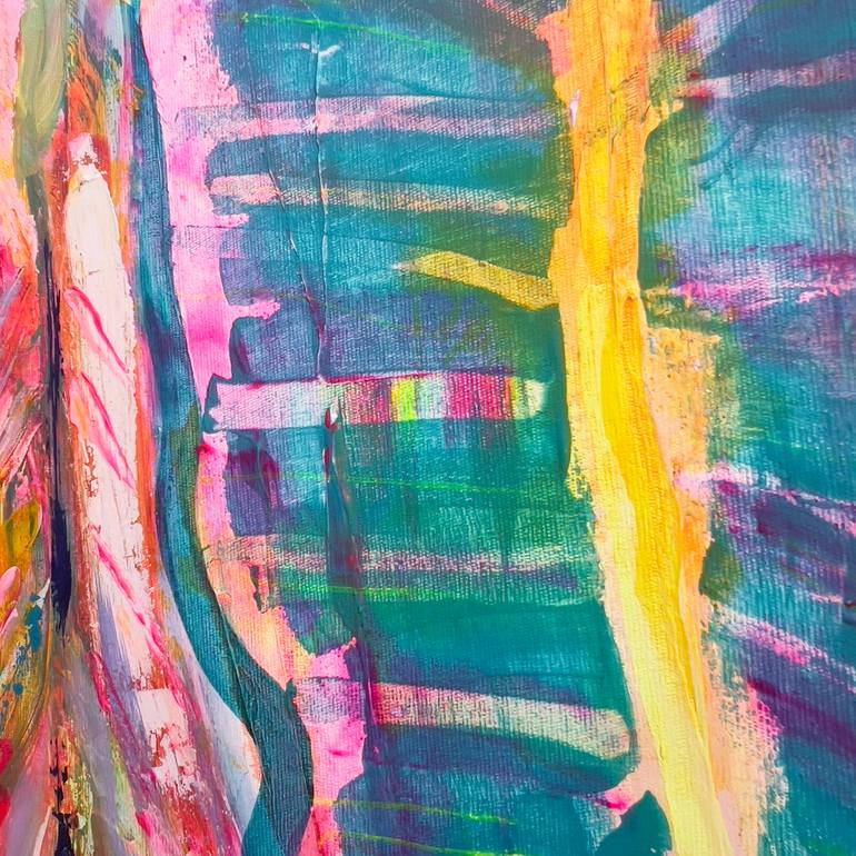 Original Contemporary Floral Painting by Kathryn Sillince