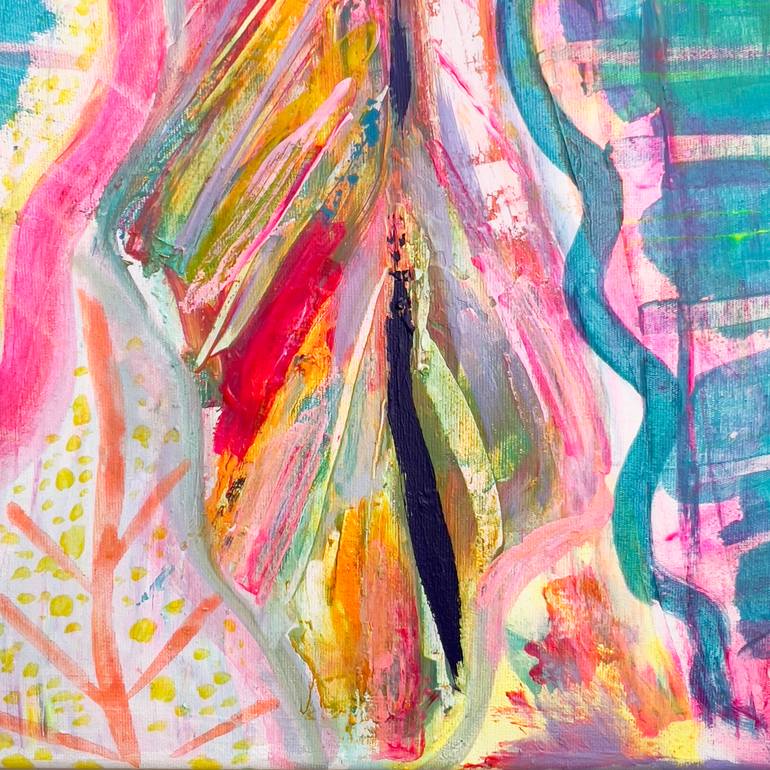 Original Contemporary Floral Painting by Kathryn Sillince