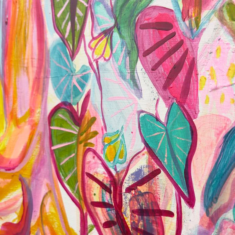 Original Contemporary Floral Painting by Kathryn Sillince