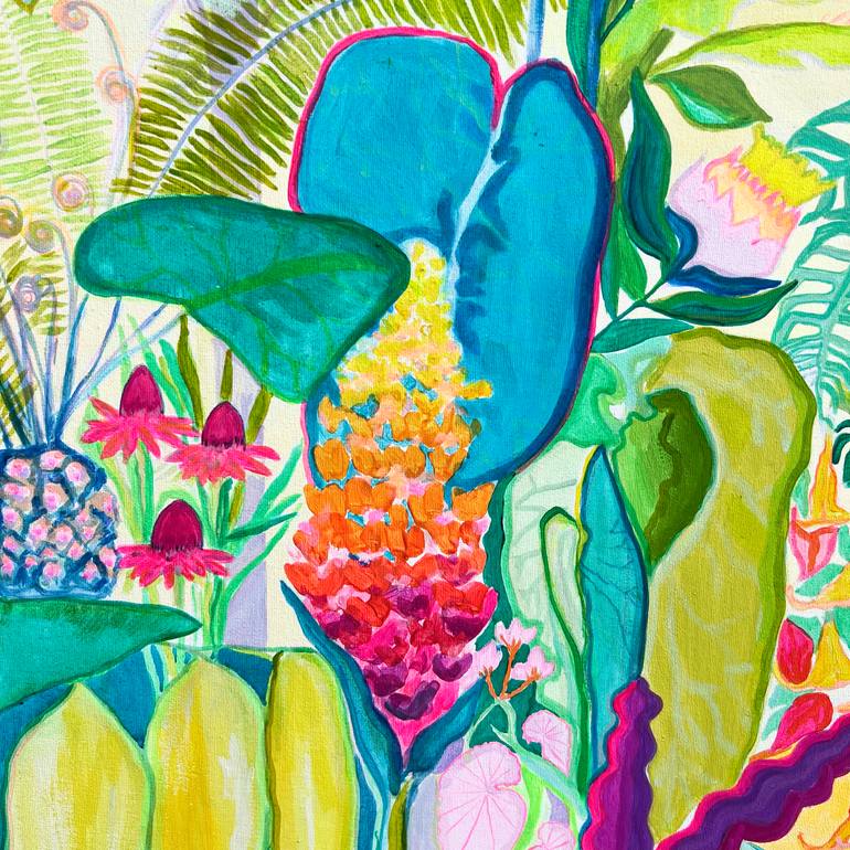 Original Contemporary Floral Painting by Kathryn Sillince