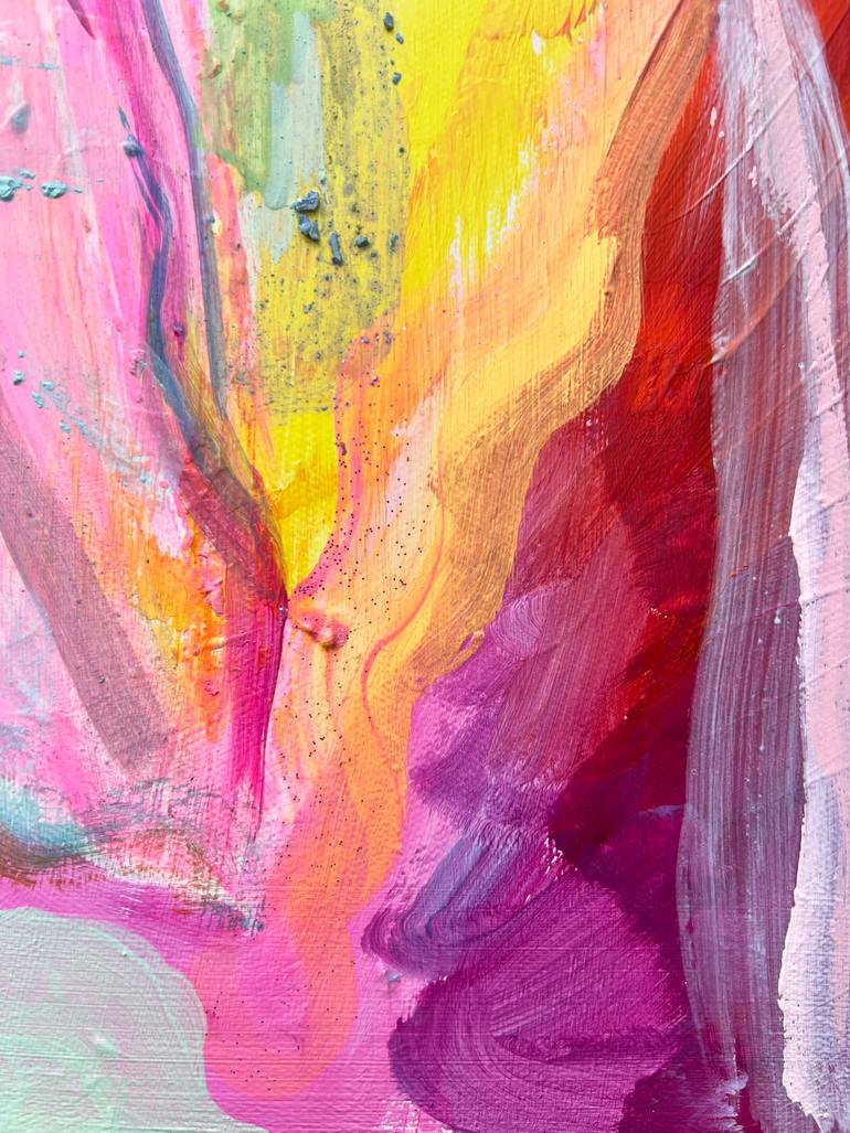 Original Contemporary Floral Painting by Kathryn Sillince