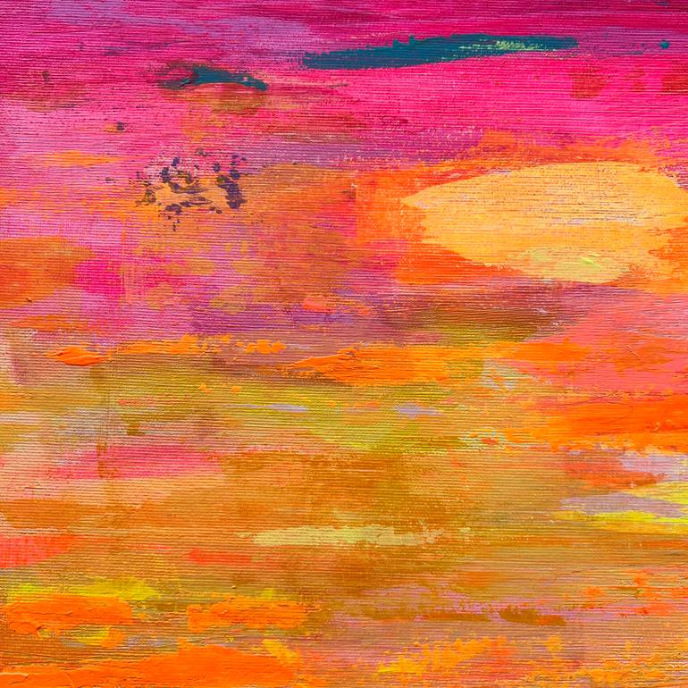Original Abstract Expressionism Landscape Painting by Kathryn Sillince