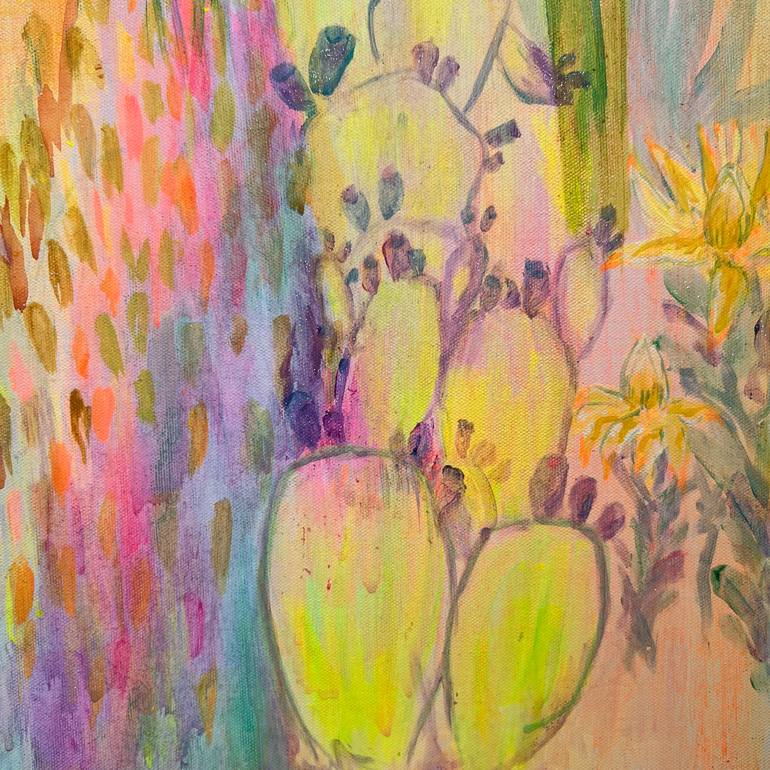 Original Abstract Expressionism Landscape Painting by Kathryn Sillince