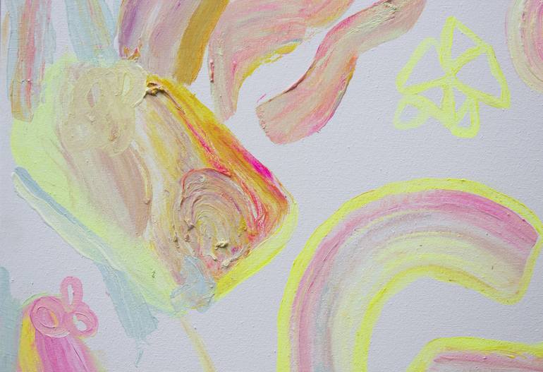 Original Fine Art Abstract Painting by Kathryn Sillince