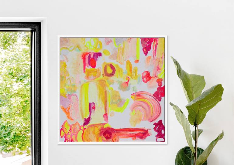 Original Fine Art Abstract Painting by Kathryn Sillince