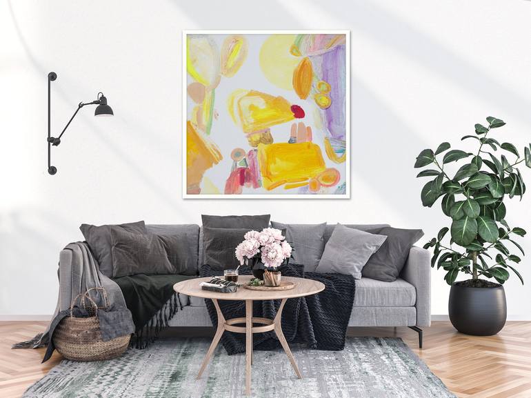 Original Abstract Painting by Kathryn Sillince