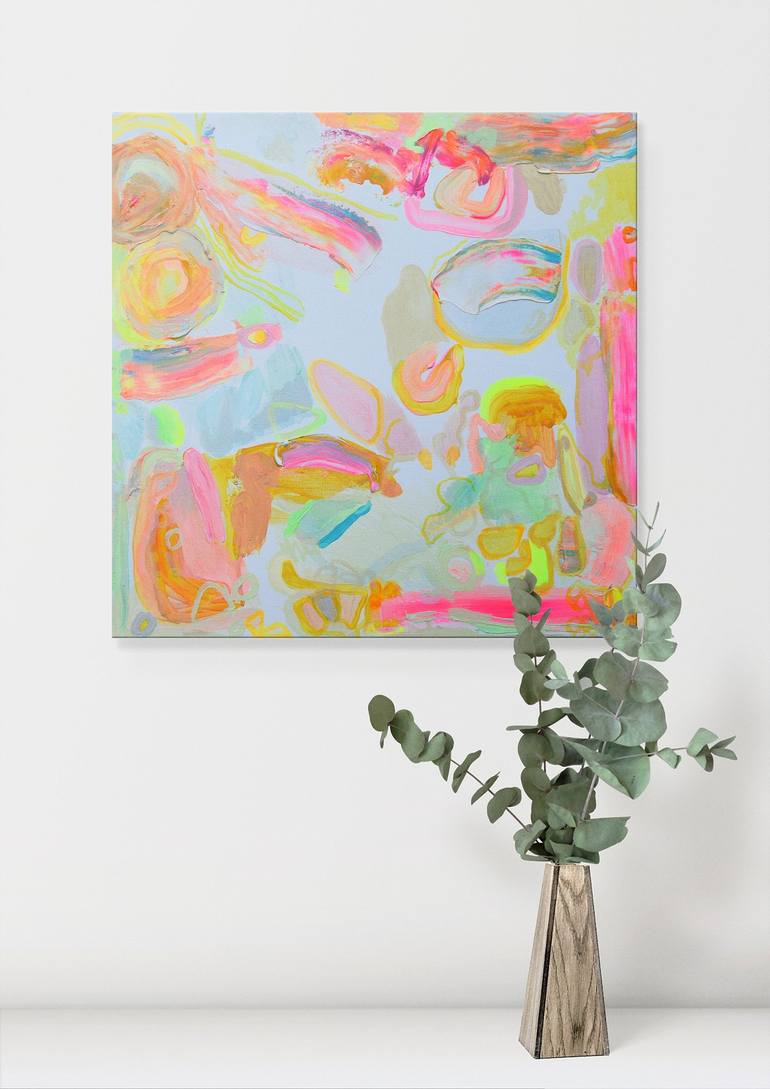 Original Abstract Painting by Kathryn Sillince