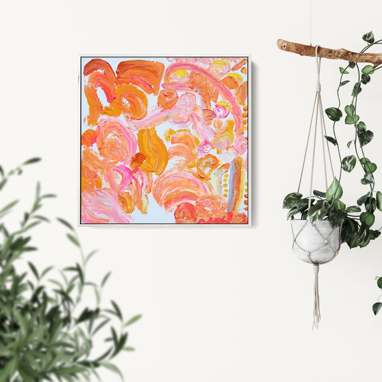 Original Modernism Abstract Painting by Kathryn Sillince