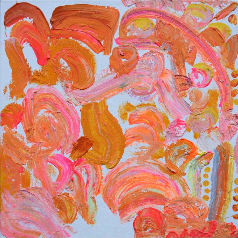 Original Modernism Abstract Painting by Kathryn Sillince