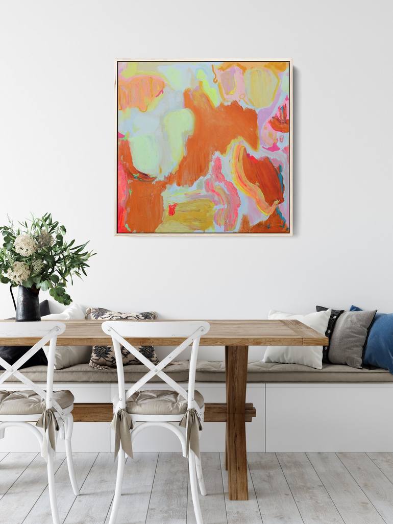 Original Abstract Expressionism Abstract Painting by Kathryn Sillince