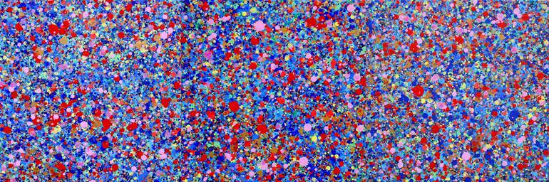 Original Abstract Painting by Chico Coelho | Abstract Art on Canvas | GALAXIES SET #2