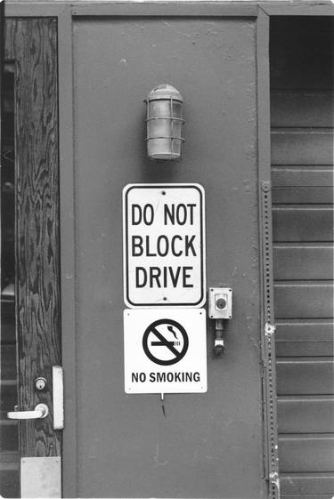 Do Not Block Drive - Limited Edition of 5 thumb