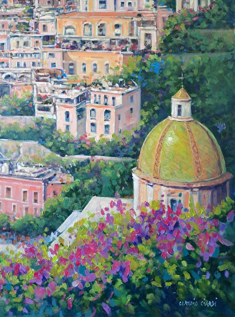 Original Impressionism Seascape Painting by Claudio Ciardi