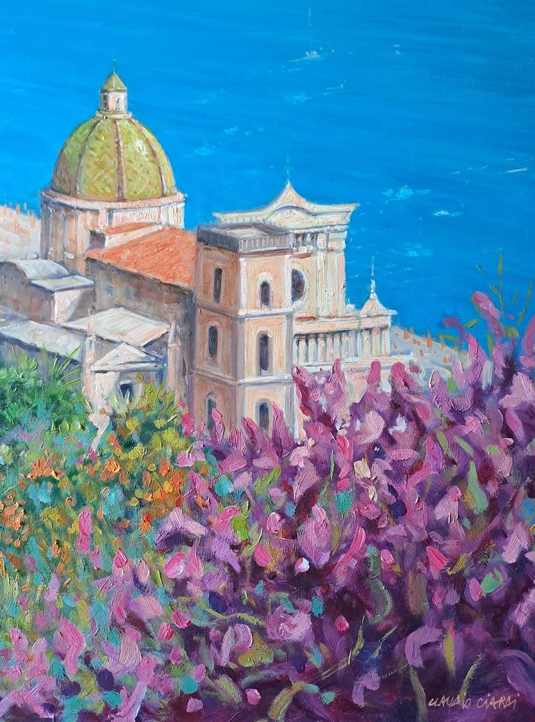 Original Impressionism Seascape Painting by Claudio Ciardi