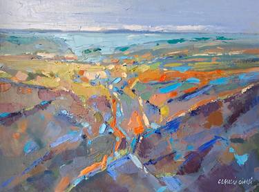 Original Abstract Landscape Paintings by Claudio Ciardi