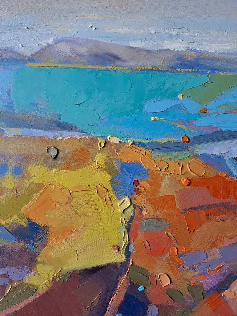 Original Abstract Landscape Painting by Claudio Ciardi