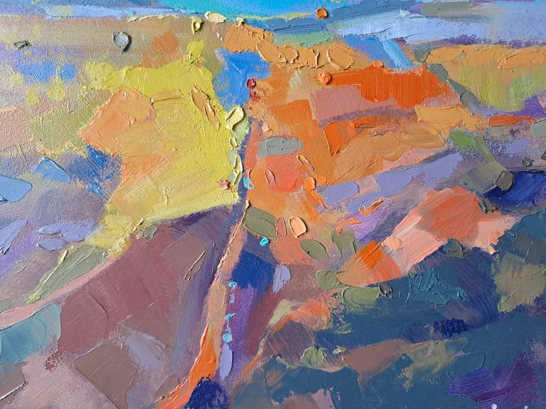 Original Abstract Landscape Painting by Claudio Ciardi