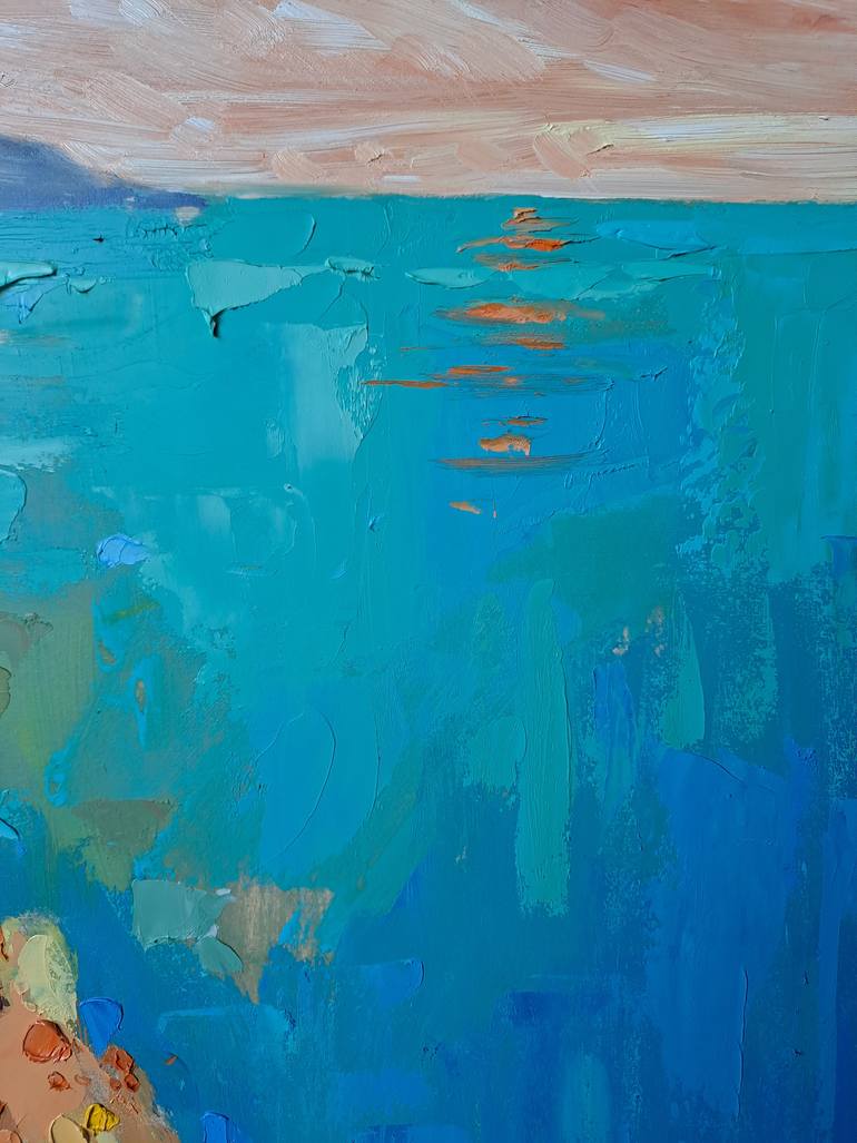 Original Abstract Seascape Painting by Claudio Ciardi