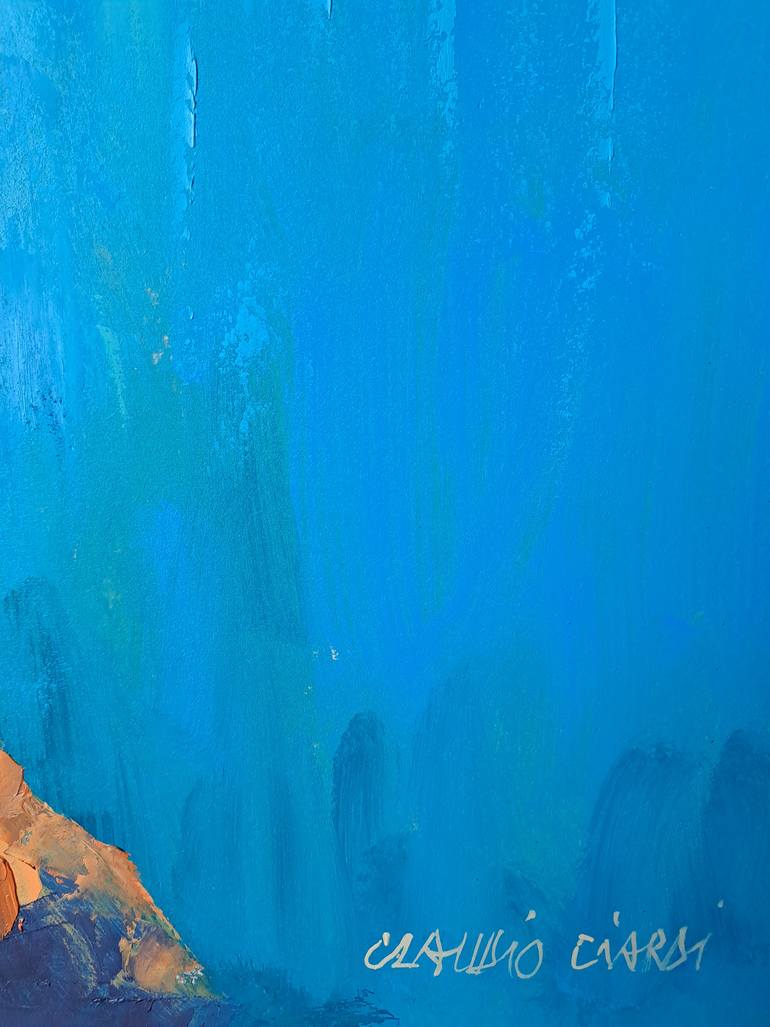 Original Abstract Seascape Painting by Claudio Ciardi