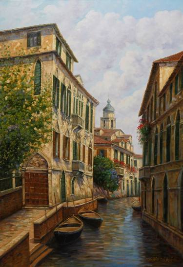 Original Impressionism Places Paintings by Claudio Ciardi